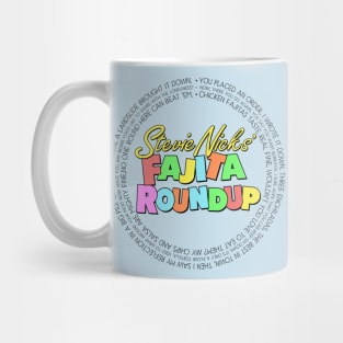 Fajita Roundup - SNL skit inspired, Stevie Nicks' Fajita Round Up Mug